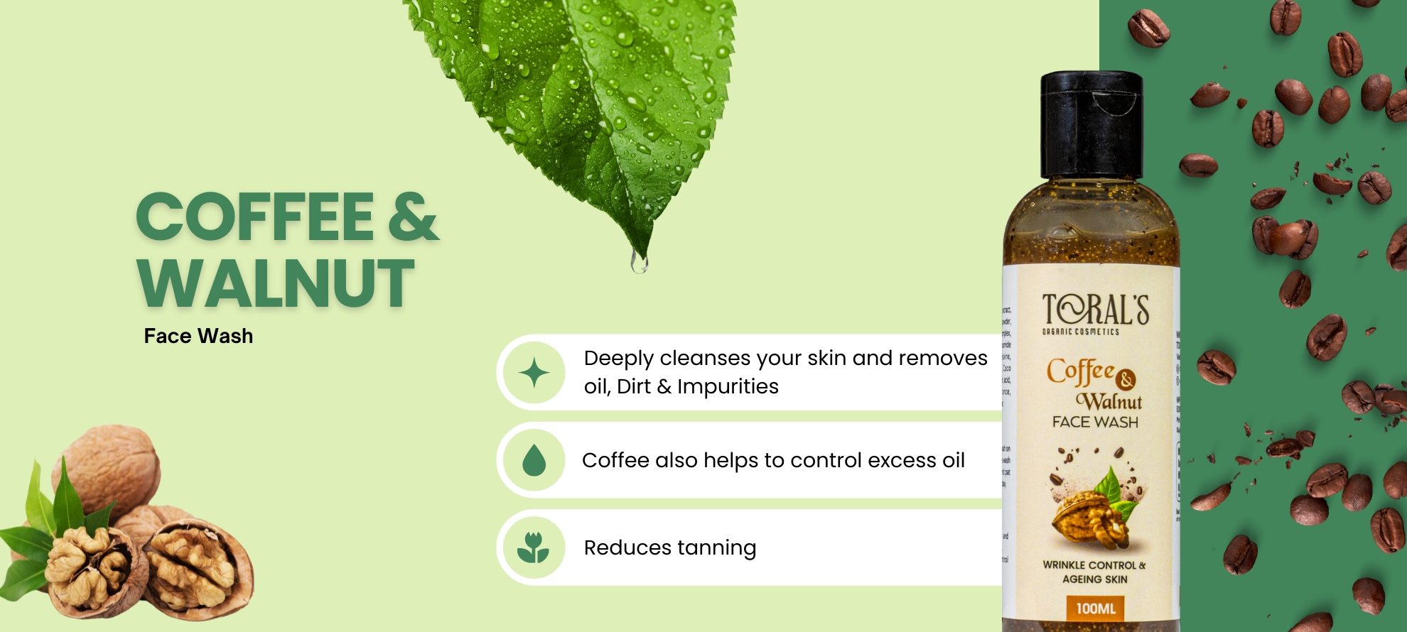 Torals Organic Cosmetics Banner