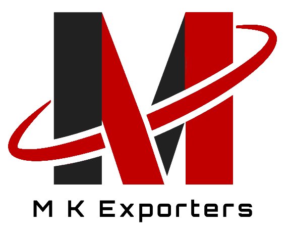 M K EXPORTERS Logo