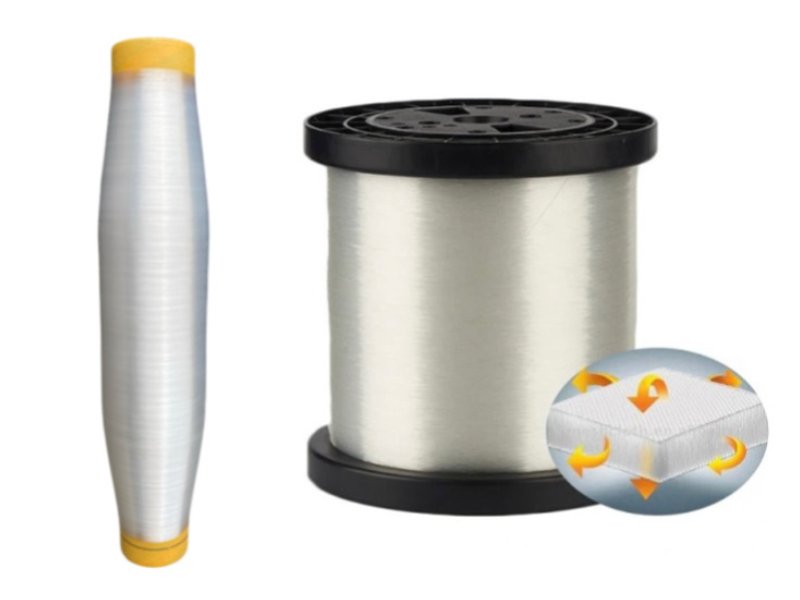 Polyester mono yarn 3D Spacer fabric