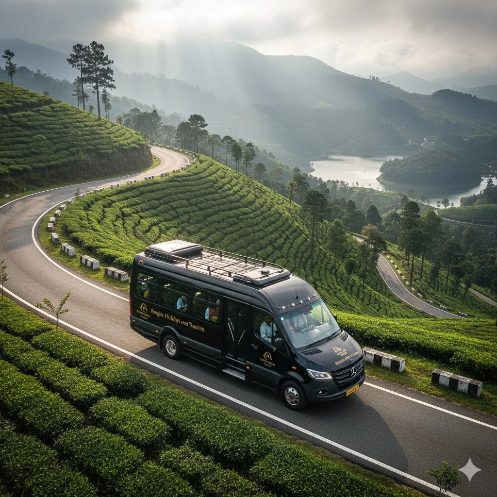 The Next-Gen Luxury Tour: Trichy to Megamalai (Urbania 16+1 Executive Comfort)
