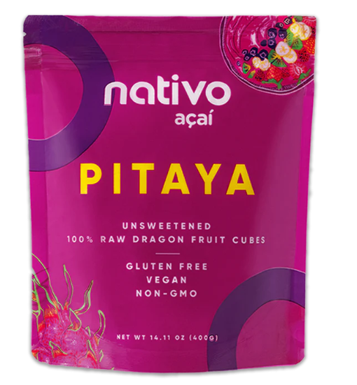 Nativo Acai Raw Dragon Fruit Cubes
