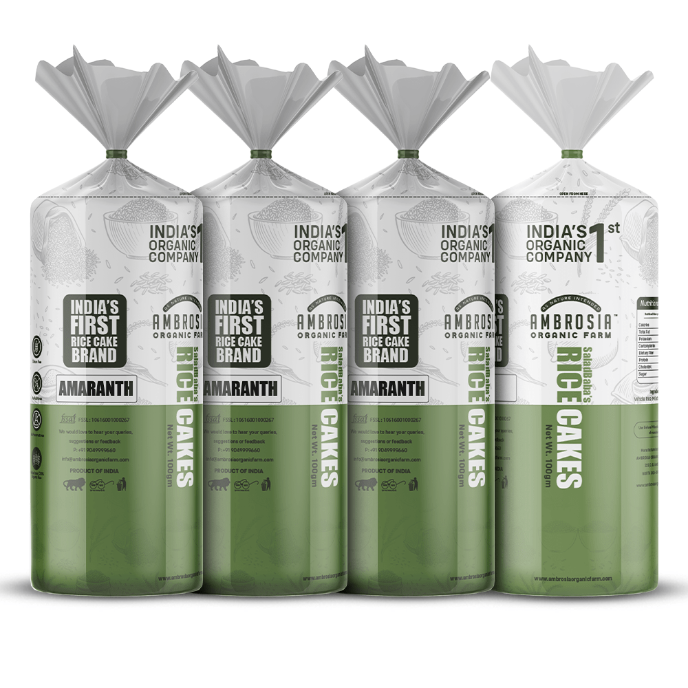 Organic Amaranth Rice Cakes