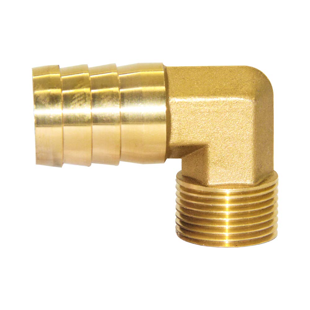 Brass Hose Elbow