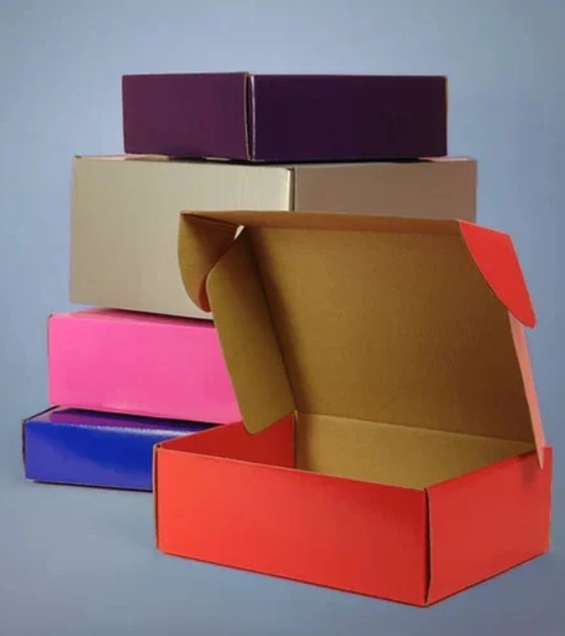 Coloured Corrugated Box