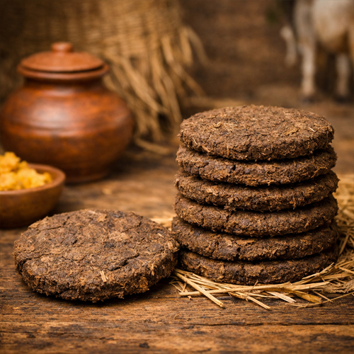 Cow Dung Cake