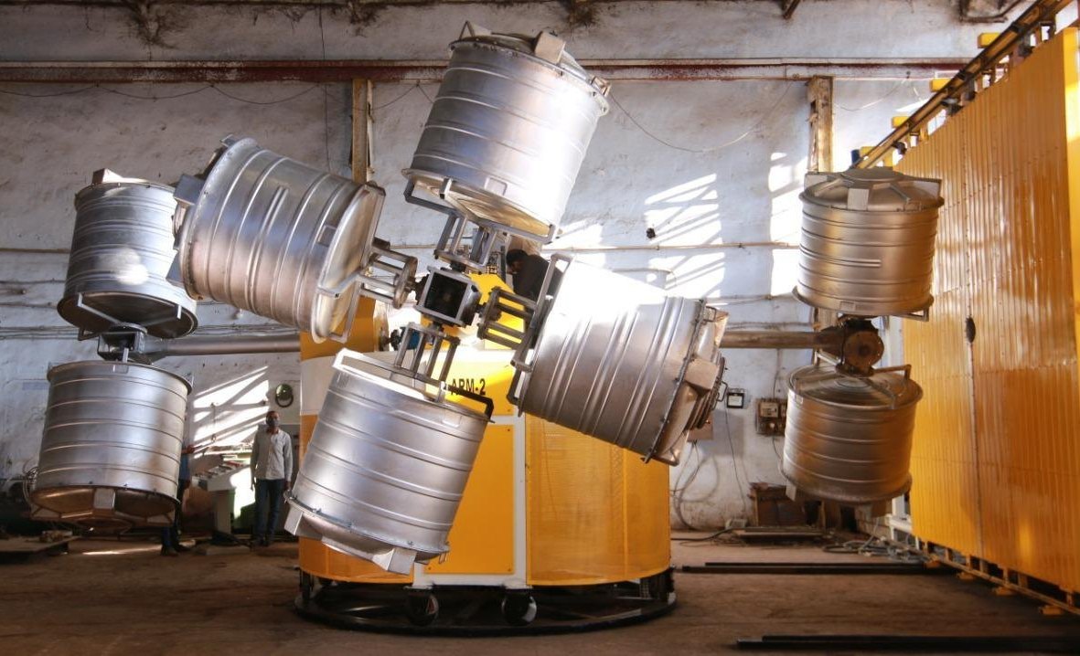 Four Arms Bi Axial Machine