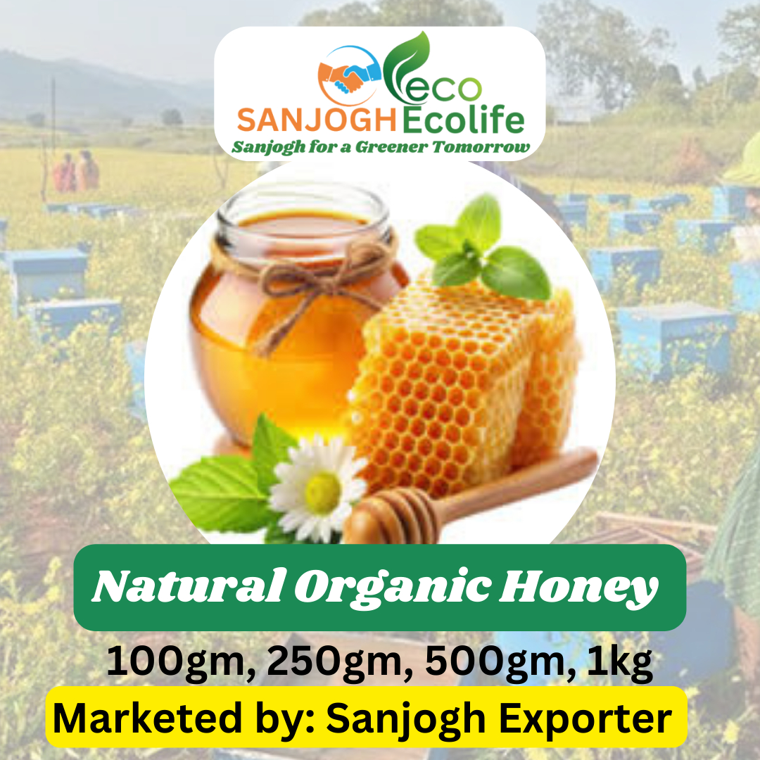 Organic Natural Honey 250gm to 1kg packing