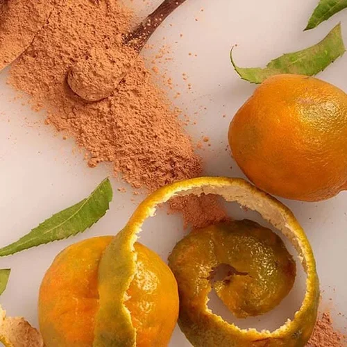 Orange lemon peel powder