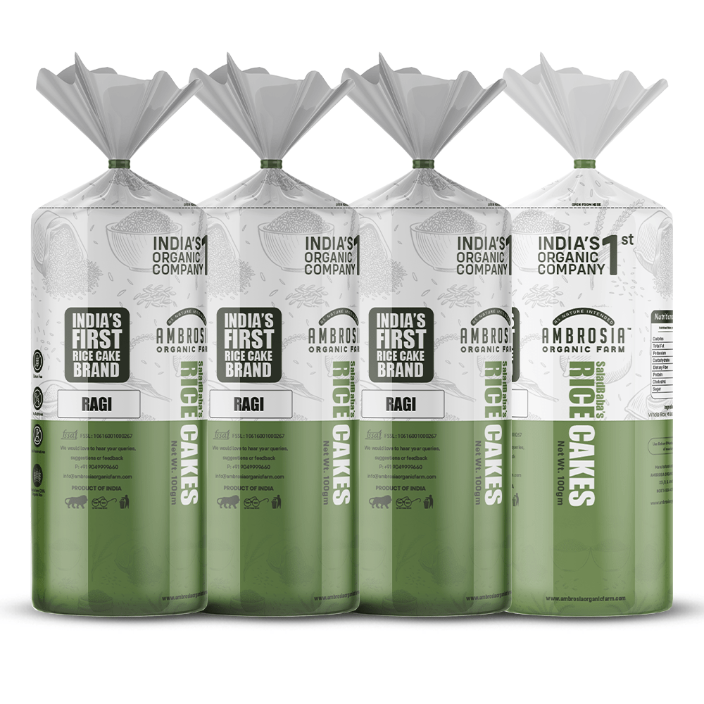 Organic Ragi Rice Cakes