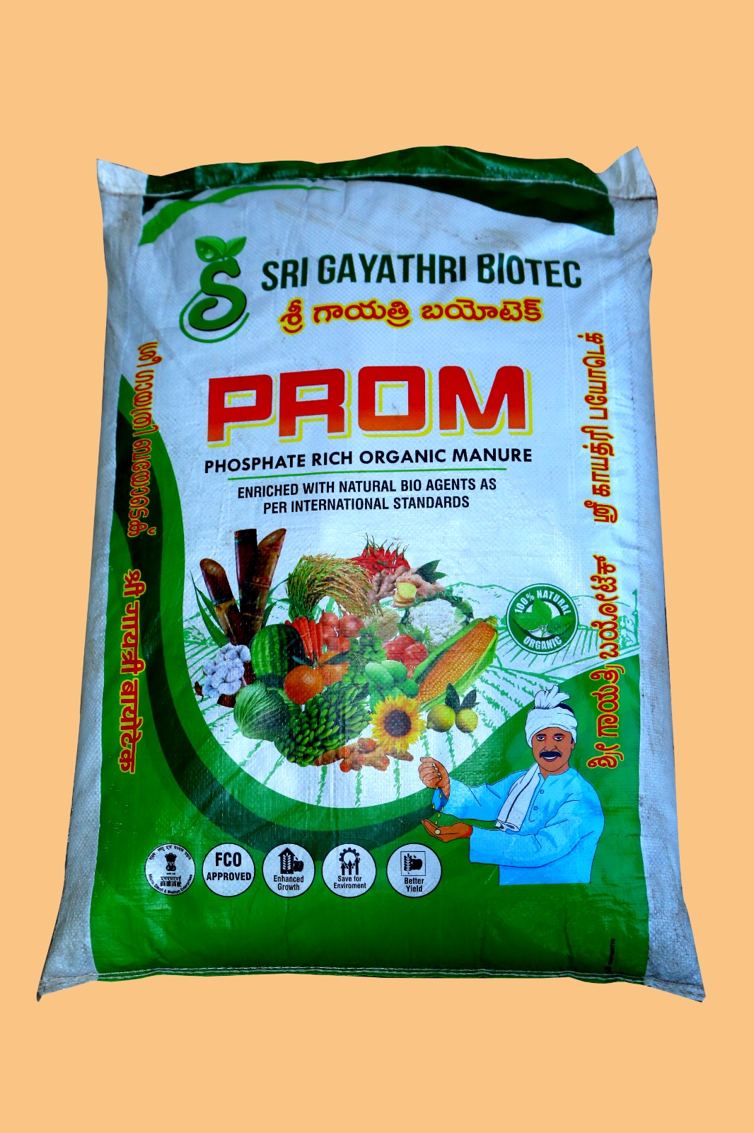 PROM  Phosphate Rich Organic Manute
