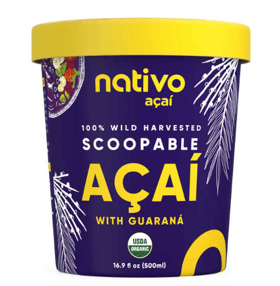 Nativo Acai Scoopable Acai with Guarana
