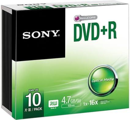 Sony DVD+R 4.7GB 10pc