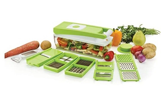 Ganesh Plastic Multipurpose Vegetable and Fruit Chopper Cutter Grater Slicer