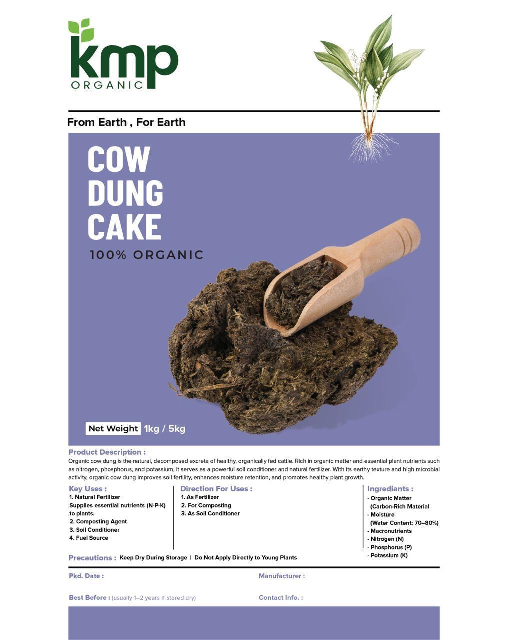 Organic Cow Dung Cakes
