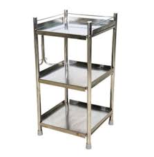 Bed Side Table (SS Body)