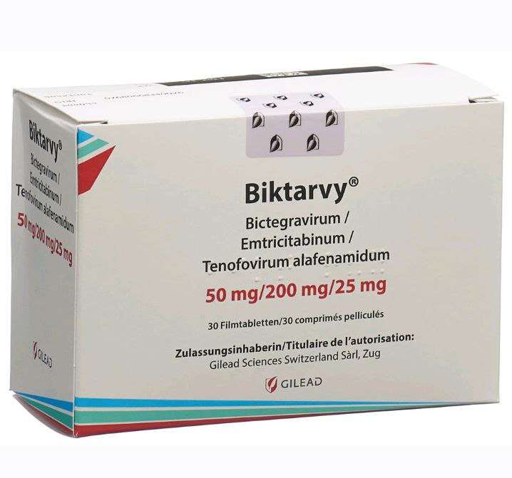 Biktarvy Tablets Tenofovirum Alafenamide 50 mg/200 mg/25 mg
