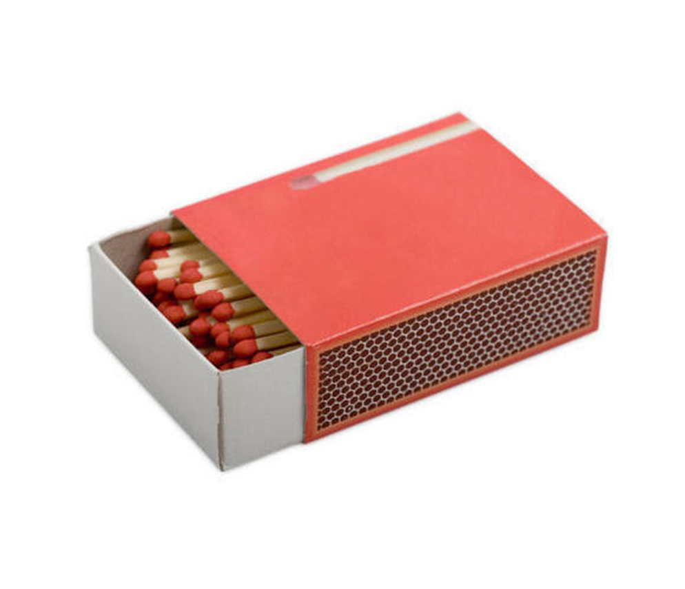 Wooden Match Box