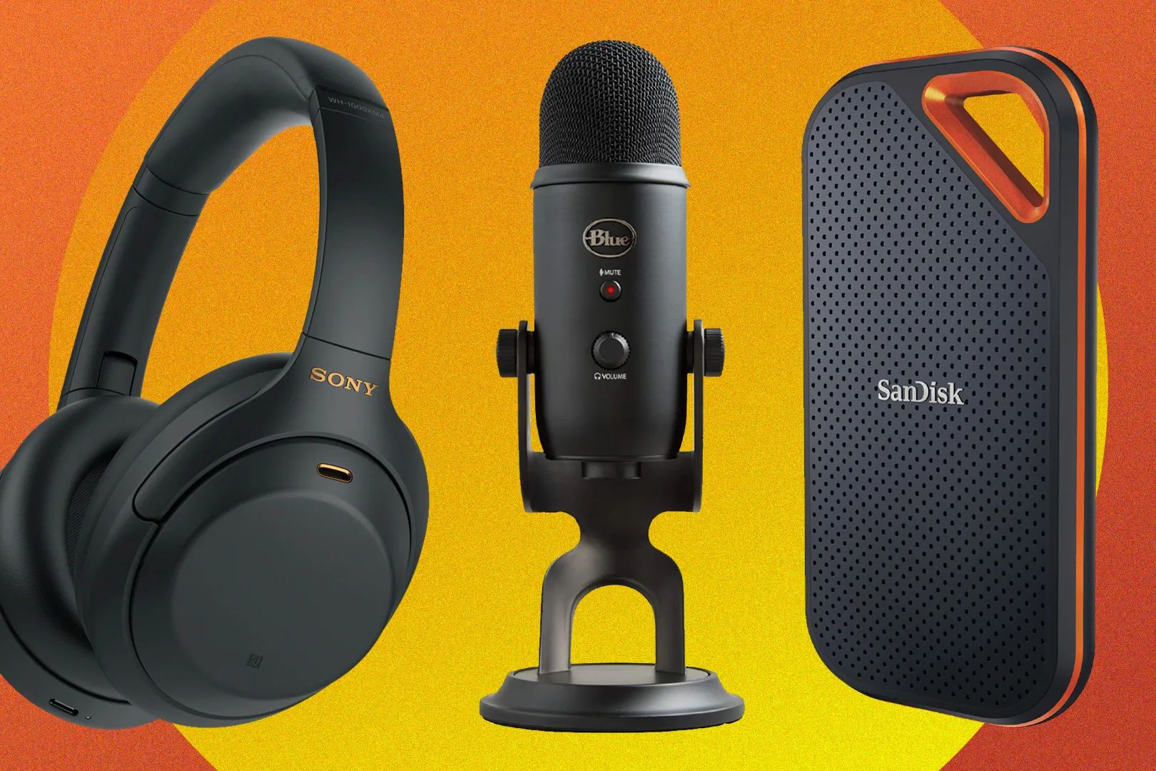 Headphones, Microphones, Speakers & Accessories