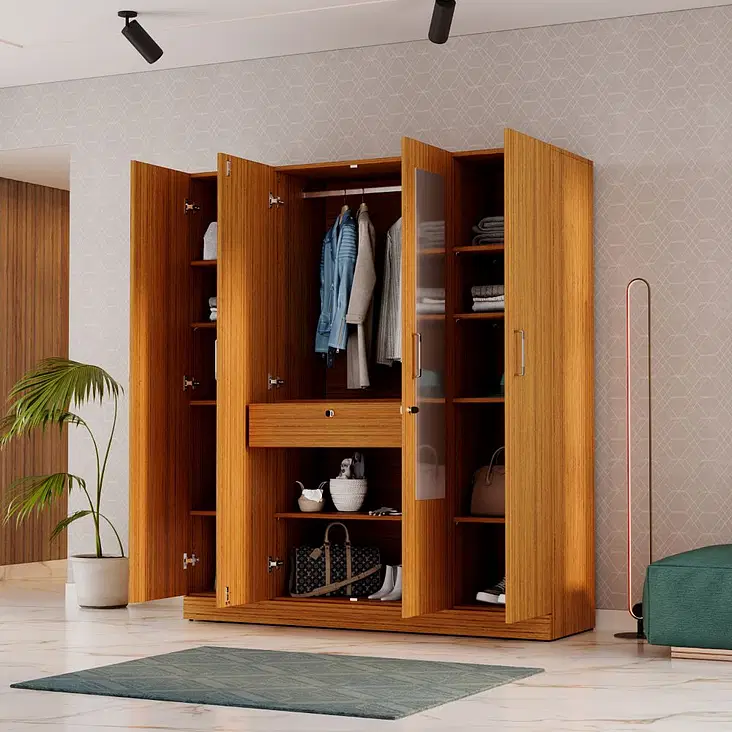 Wood Wardrobe