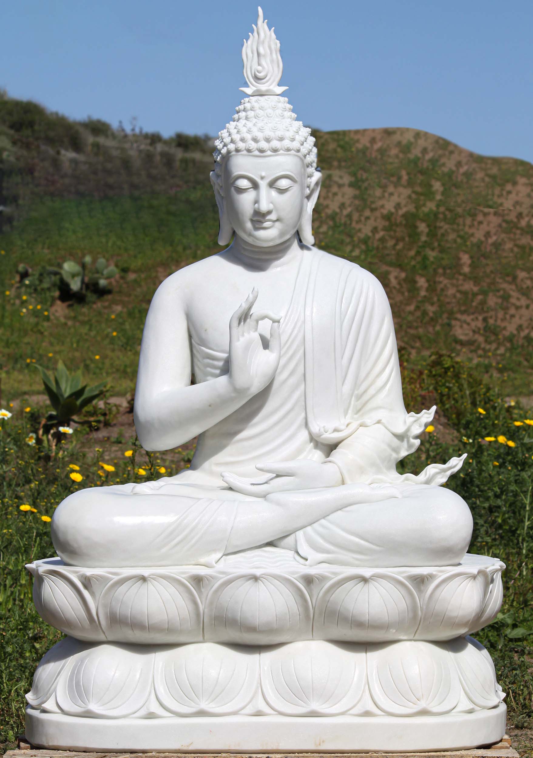 Marble Buddha Statue