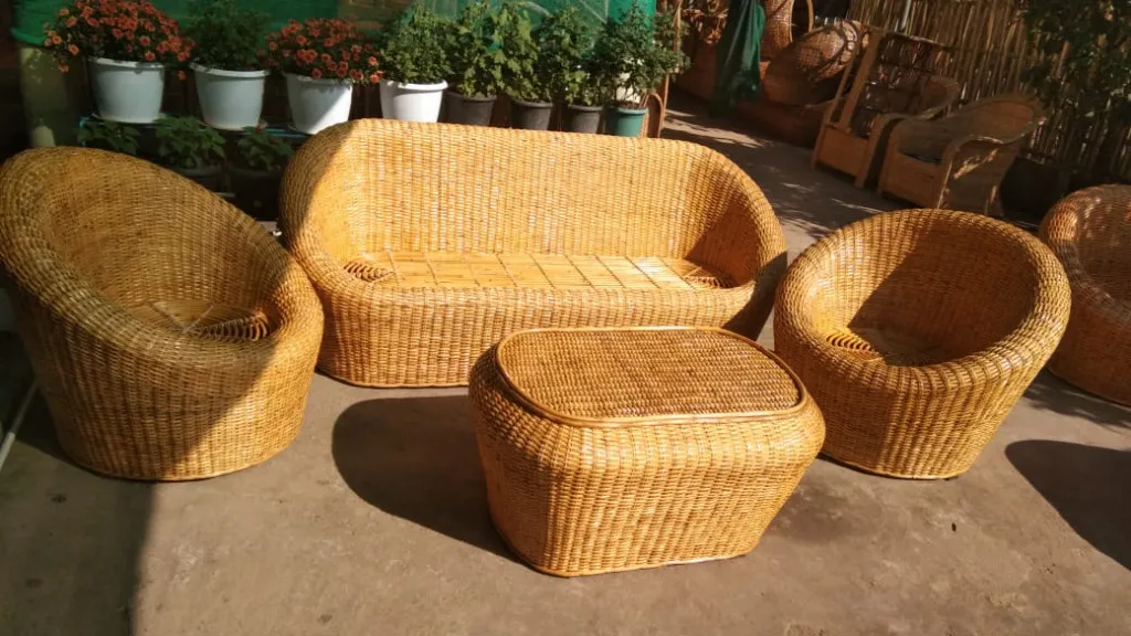Bamboo Sofa