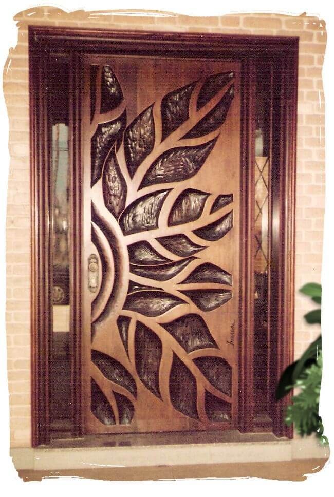 Art Wood Door