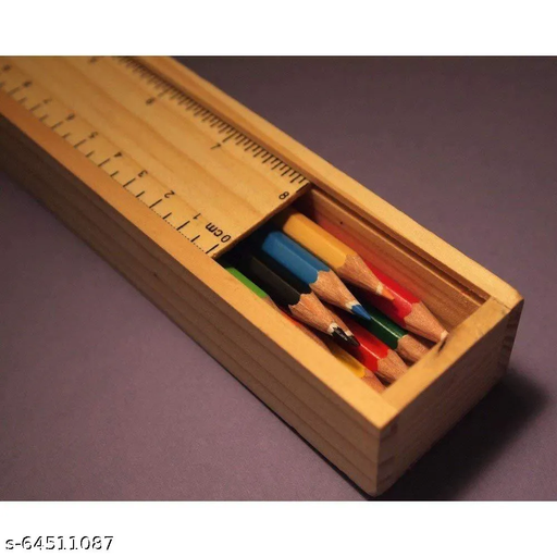 Wooden Pen Box