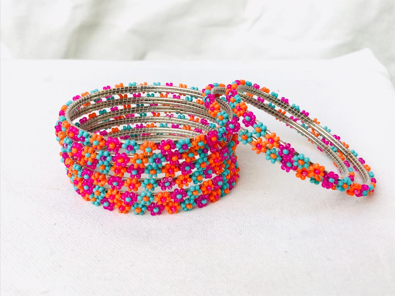 Beaded Bangles
