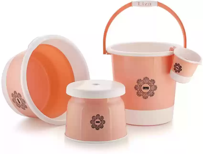 Plastic Bathroom Set