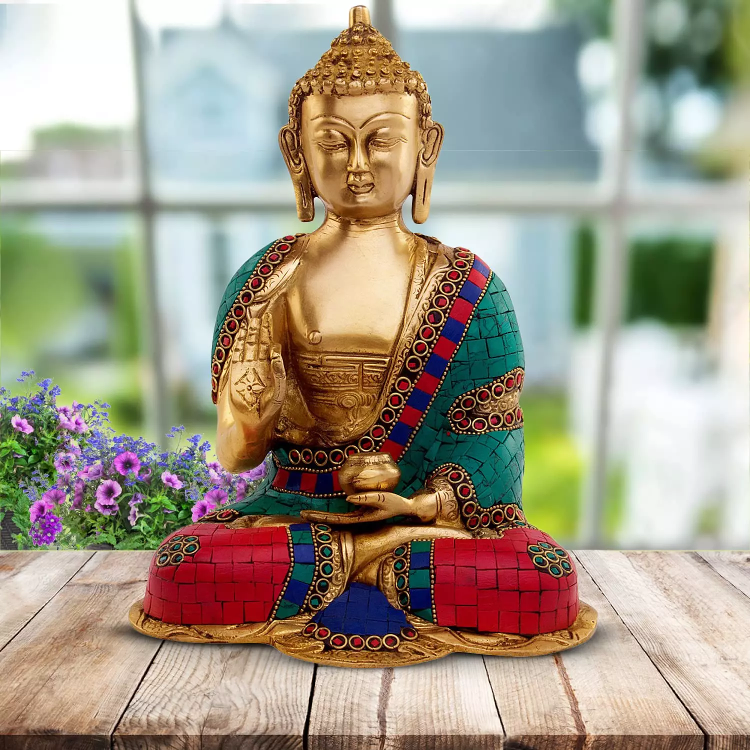 Brass Buddha Statue