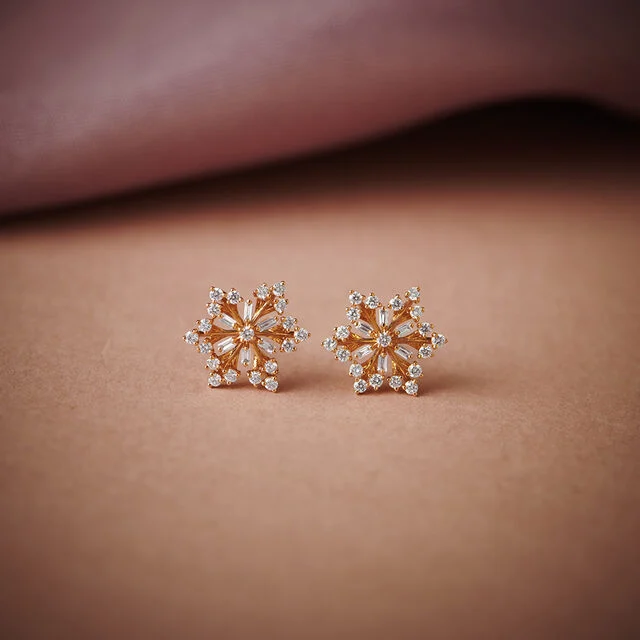 Diamond Stud Earrings
