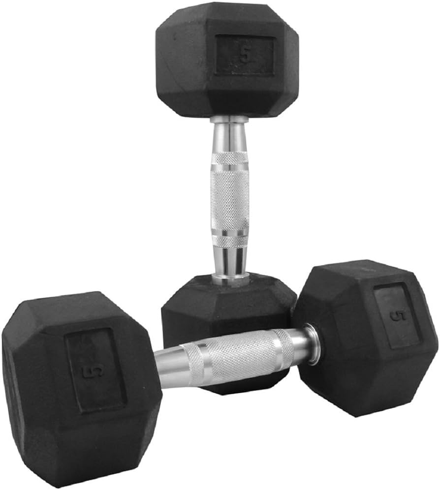 Rubber Dumbbell