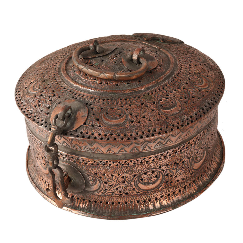 Copper Jewellery Box