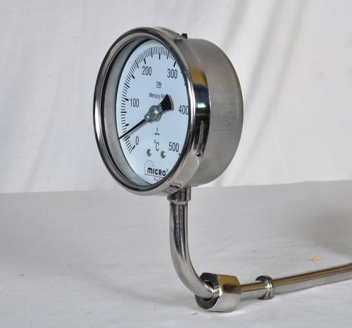 Mercury Filled Temperature Gauge