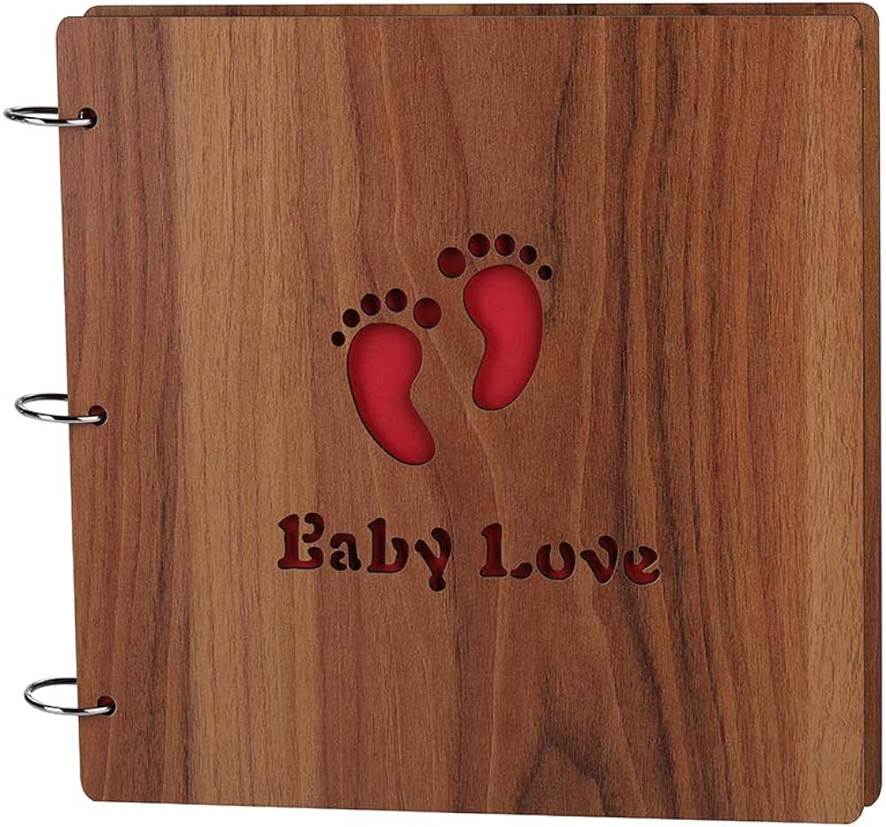 Photo Album Wooden Cover