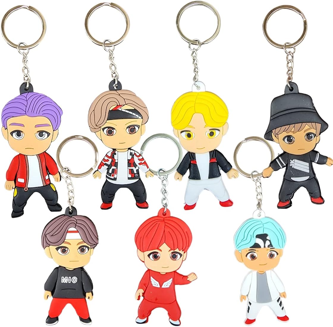 Silicone Rubber Keychain