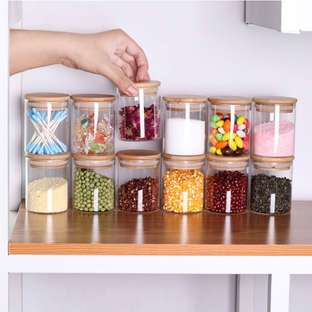 Glass Spice Jar