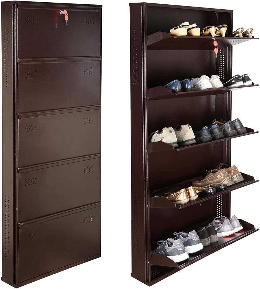 Wall Mounted Shoe Racks