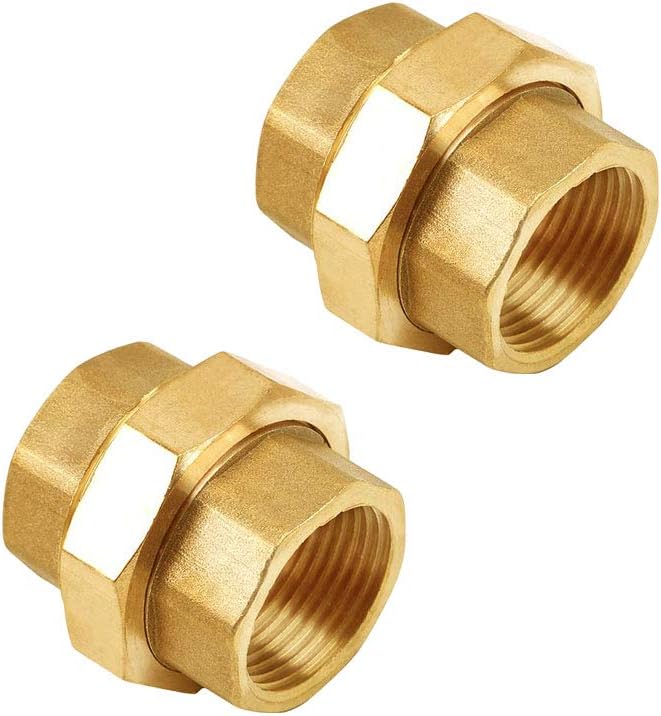 Brass Hex Union
