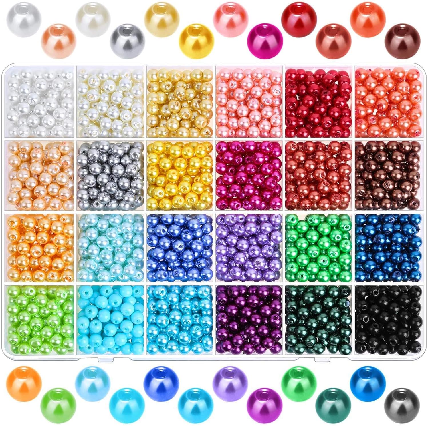 Pearl Colored Bead