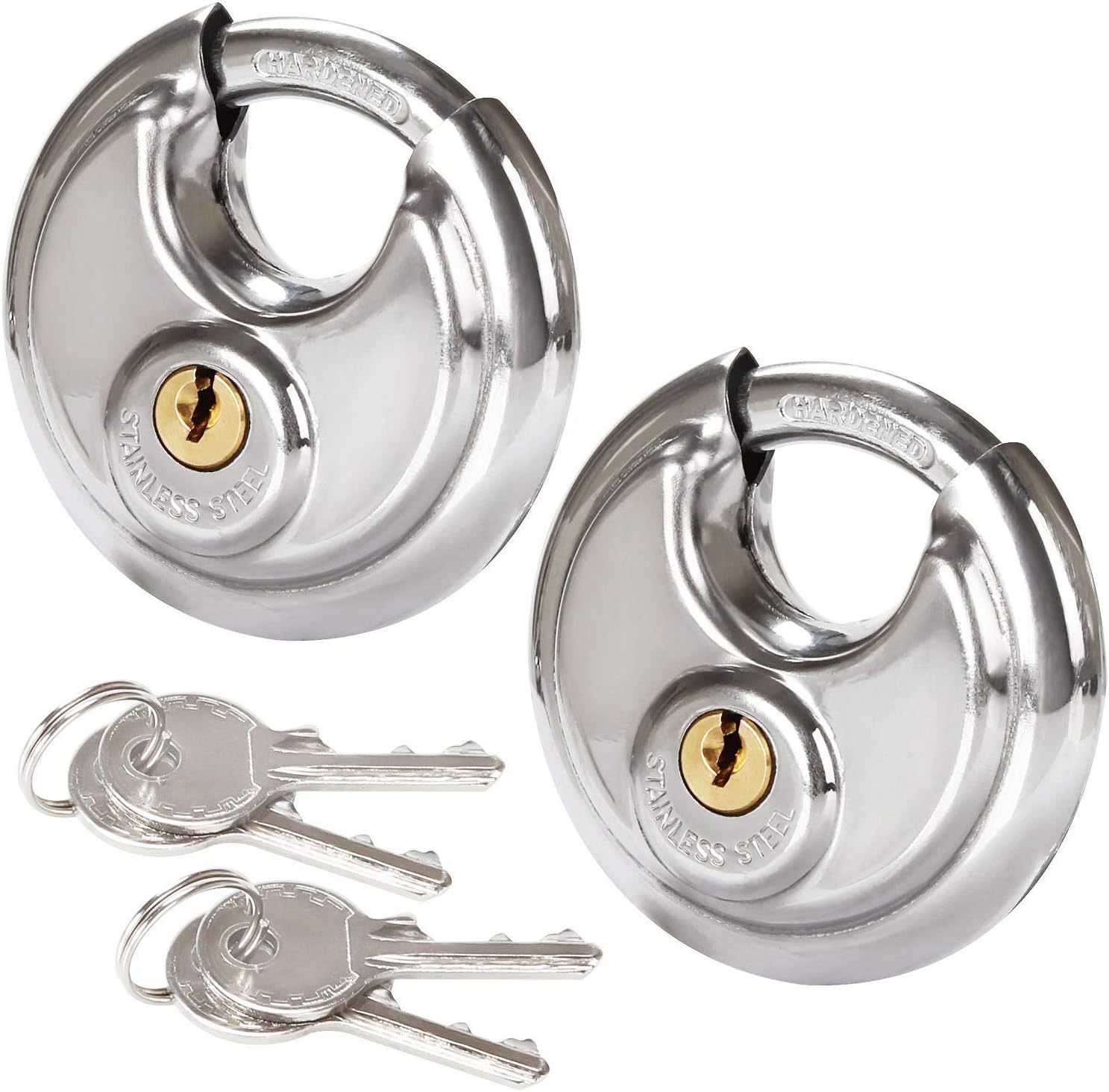 Stainless Steel Disc Locks
