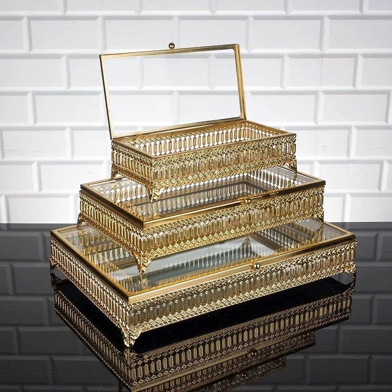 Metal Jewelry Box
