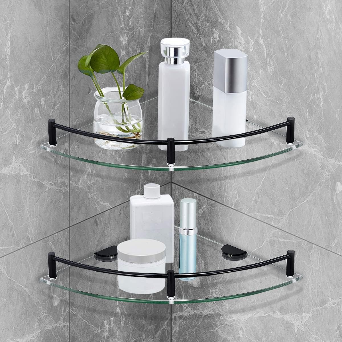 Bathroom Glass Shelf