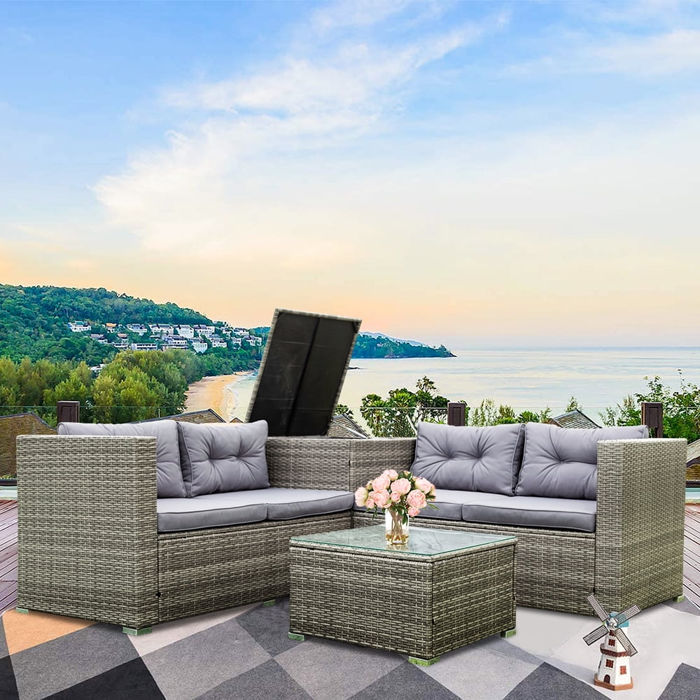 Rattan Patio Set