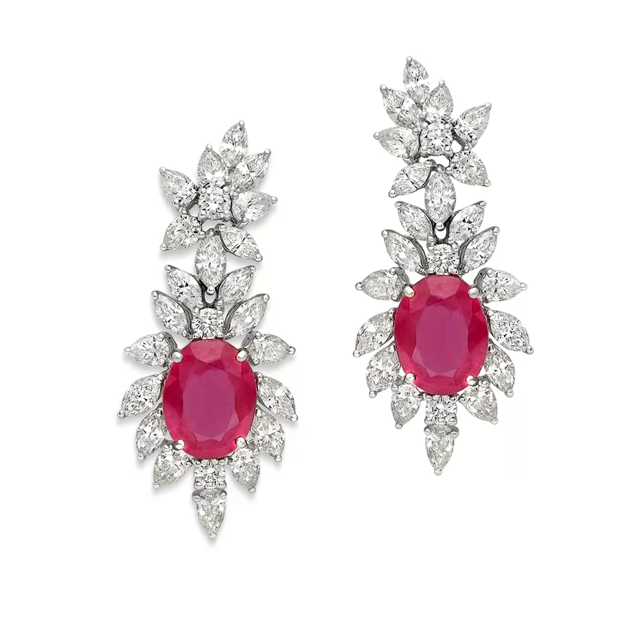 Ruby Earring