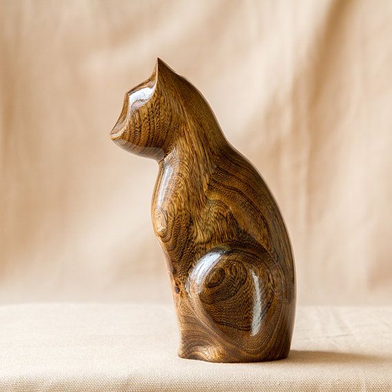 Wooden Cat