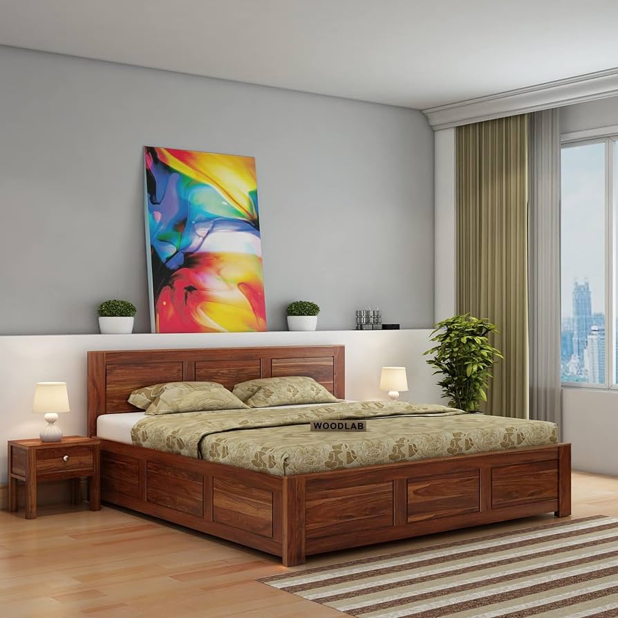 Wooden Double Bed