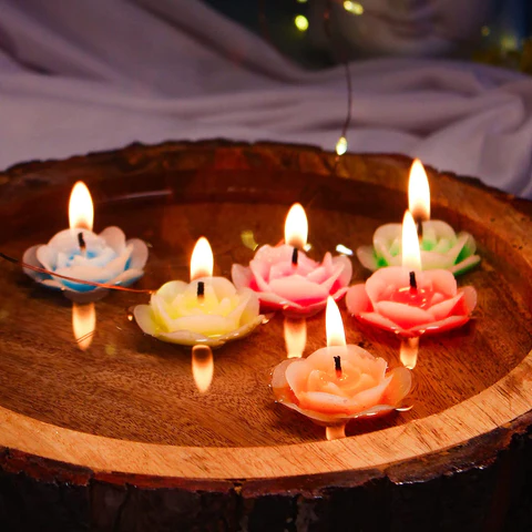 Flower Floating Candles