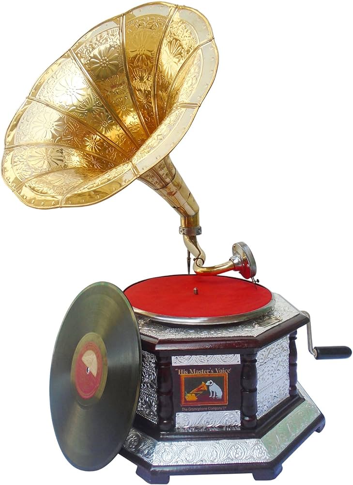 Wooden Gramophone