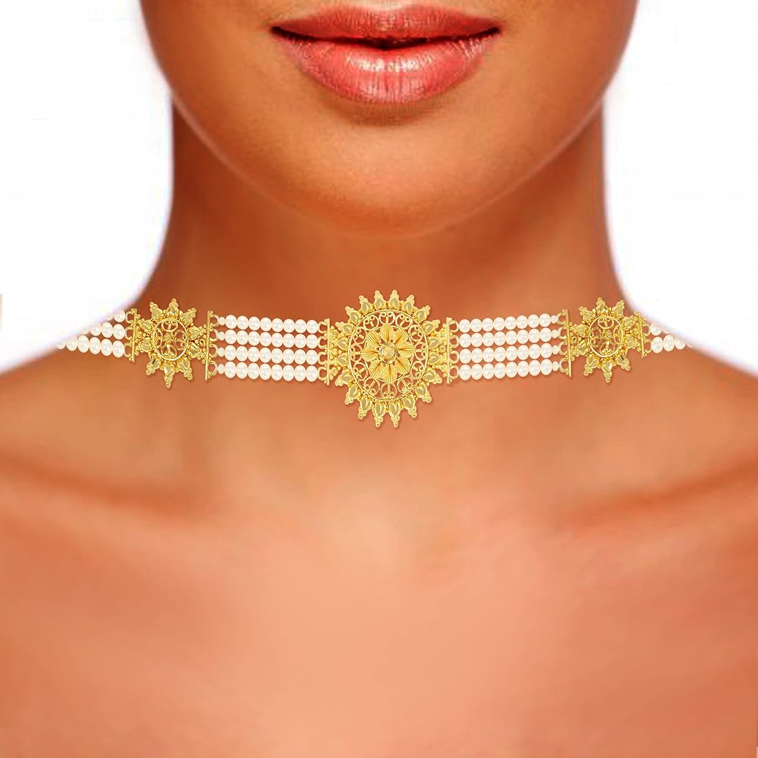 Gold Choker Necklace